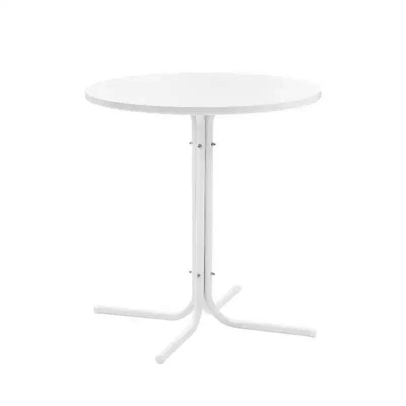 Table de bistrot ronde Griffith d'extérieur - Blanc - Crosley