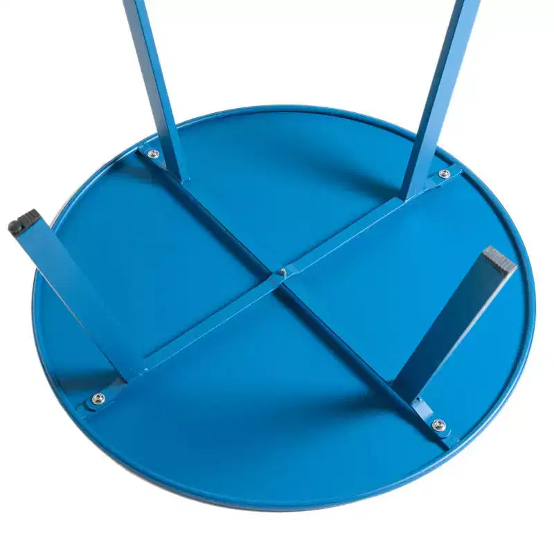 GRANDPATIO Table basse ronde d'extérieur en acier de 27,5 pouces