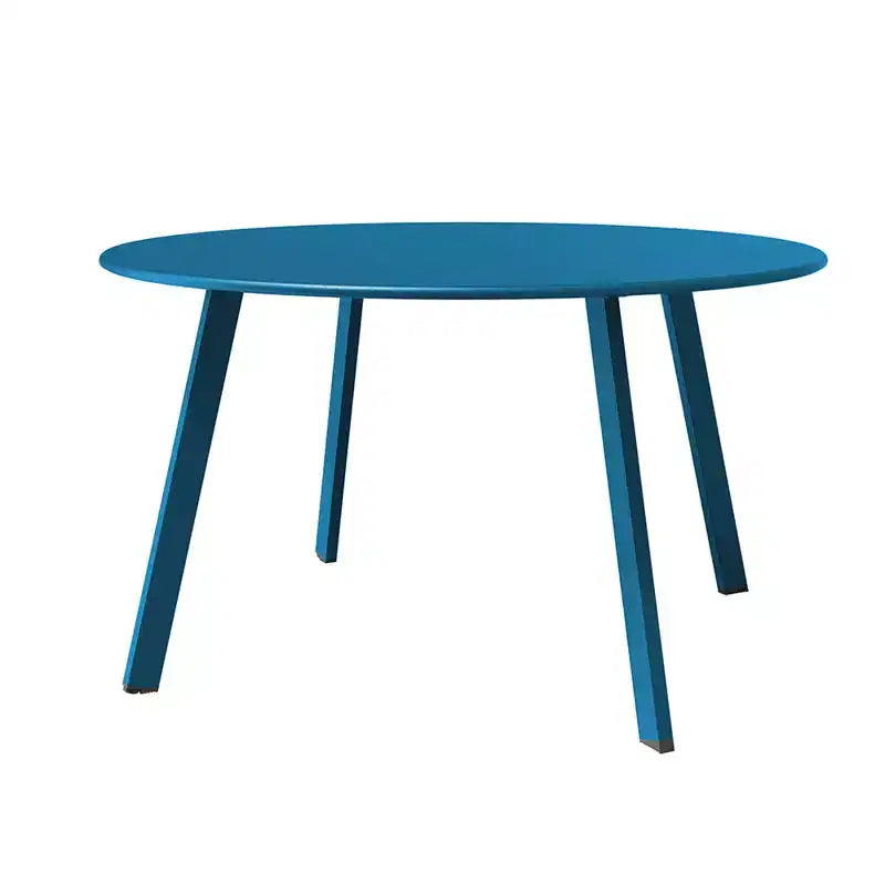 GRANDPATIO Table basse ronde d'extérieur en acier de 27,5 pouces
