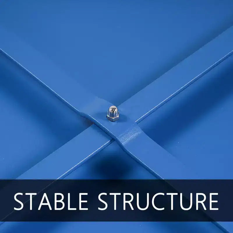 GRANDPATIO Table basse ronde d'extérieur en acier de 27,5 pouces