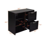 Twin Loft Bed with Slide, Wood Loft Bed Twin Size, Low Twin Size Loft Bed Frame with Cabinets and Shelves