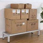 Aluminum Dunnage Rack Weight Capacity Off-Floor Storage Shelf for Grocery Stores & Kitchens