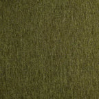 Upholstered Dining Chair with Wood Armrests and Hidden Wheels