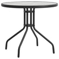 vidaXL Bistro Table Anthracite 31.5x28 Steel