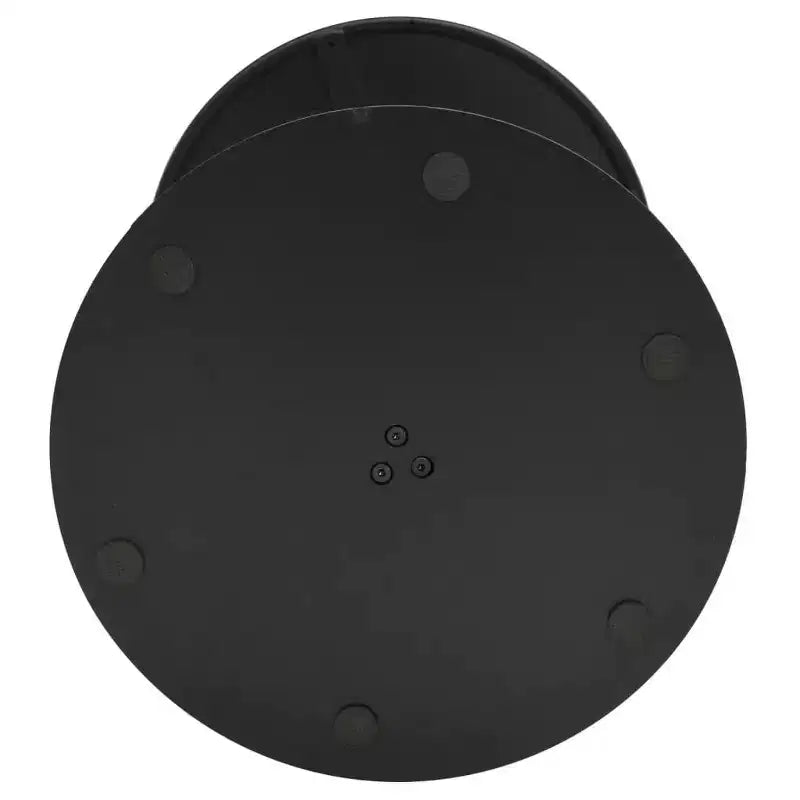 vidaXL Table de bistro ronde Noir 50x72 cm Acier