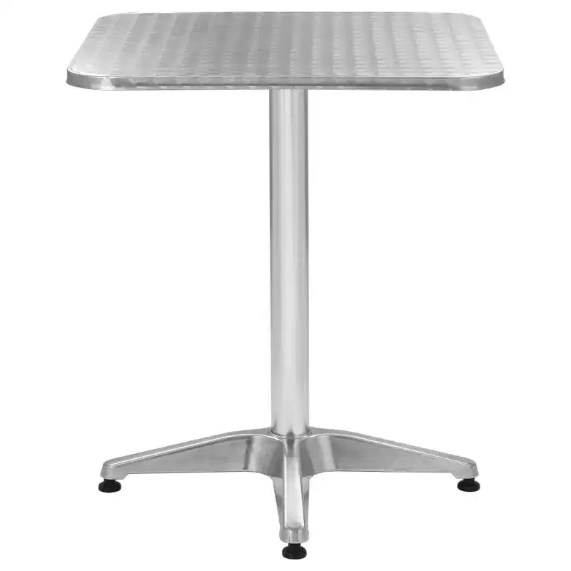 vidaXL Table de Bistro Table d'appoint Extérieure Meuble de Jardin Patio Terrasse Aluminium