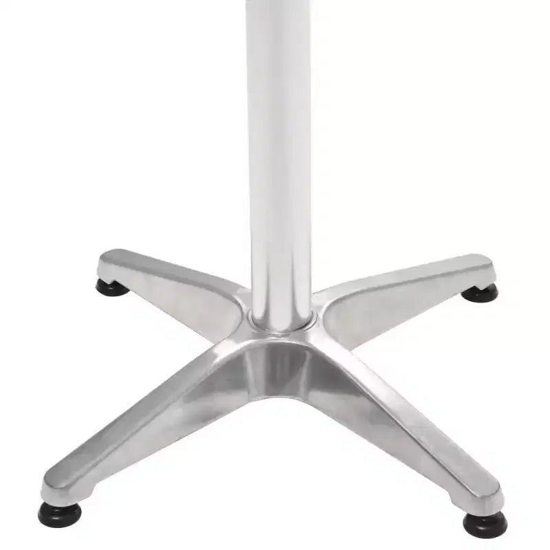 vidaXL Table de Bistro Table d'appoint Extérieure Meuble de Jardin Patio Terrasse Aluminium