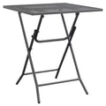 vidaXL Patio Table Expanded Metal Mesh - 23.6 x 23.6 x 28.3