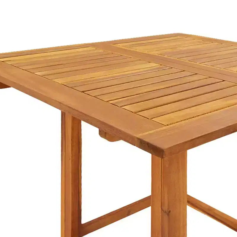 vidaXL Table de bistrot 75x75x110 cm Bois d'acacia massif