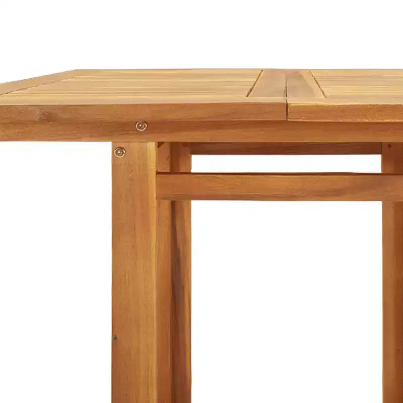 vidaXL Table de bistrot 75x75x110 cm Bois d'acacia massif