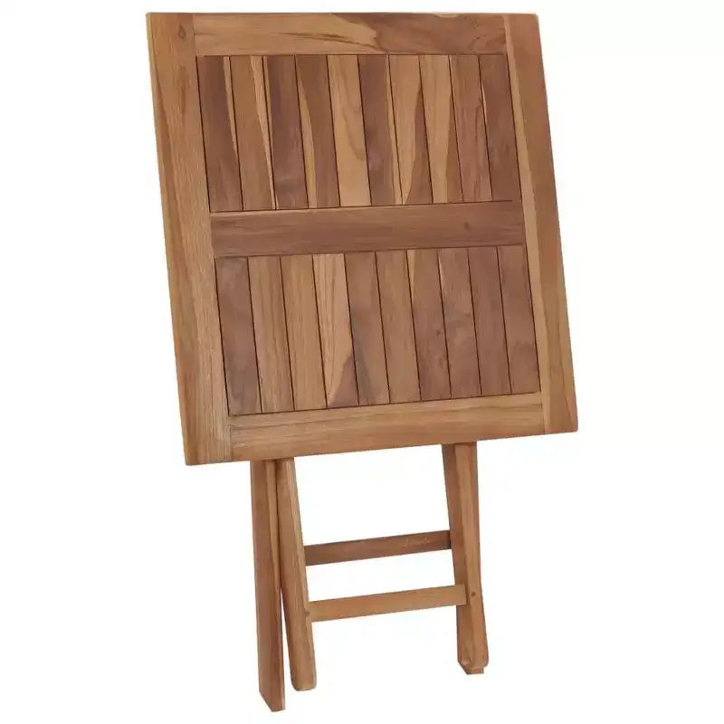 vidaXL Table de jardin Teck Bois de teck massif