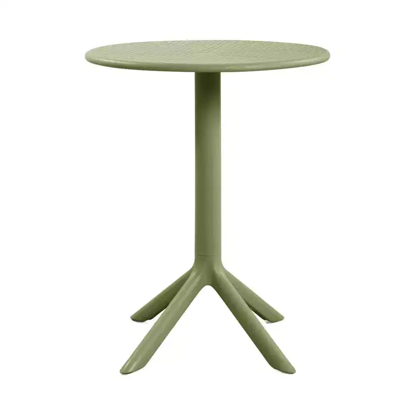 Table de bistrot d'extérieur en plastique résistant aux intempéries Christopher Knight Home Gerald