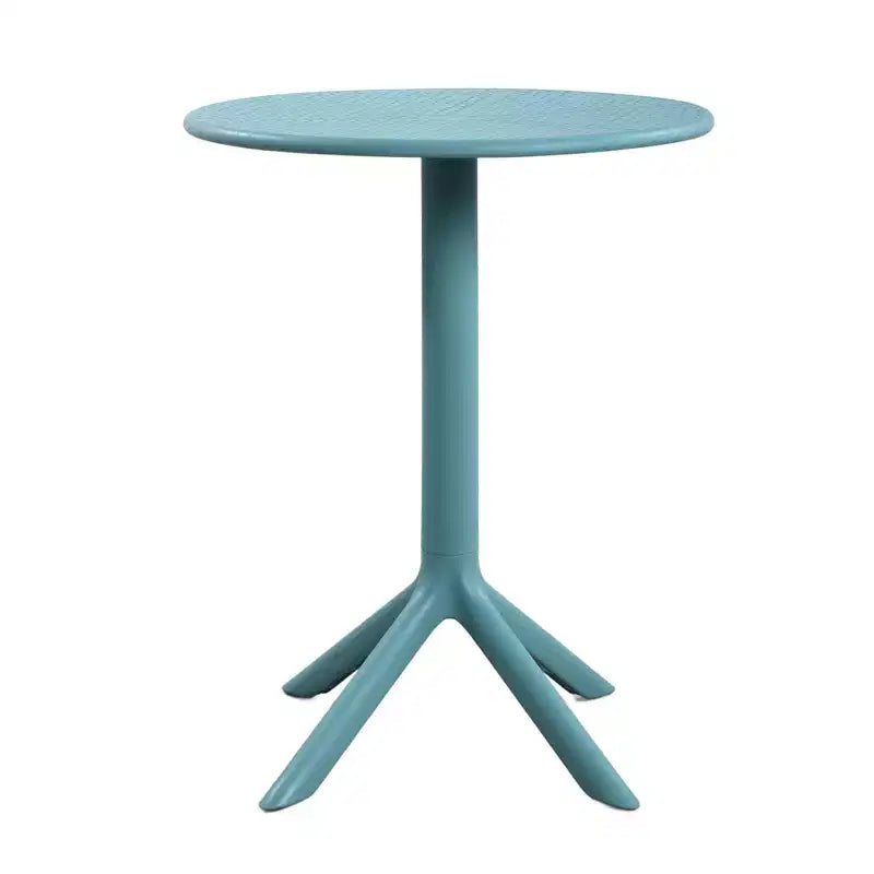 Table de bistrot d'extérieur en plastique résistant aux intempéries Christopher Knight Home Gerald