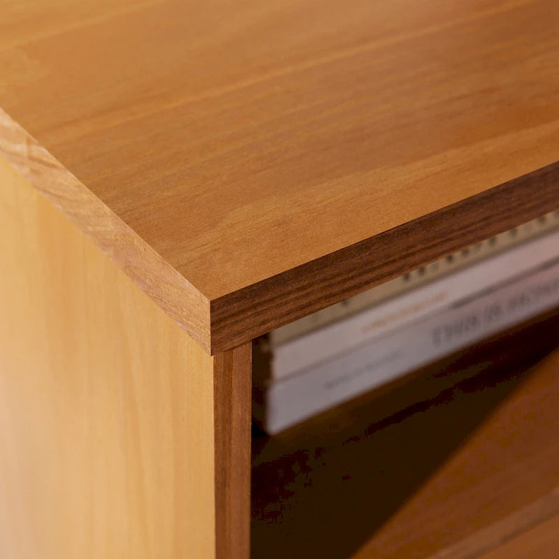 Meuble TV en bois massif Middlebrook Alby 70 po de style Mid-Century