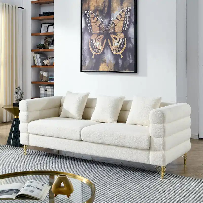Canapé 3 places moderne oversize "Streamline"
