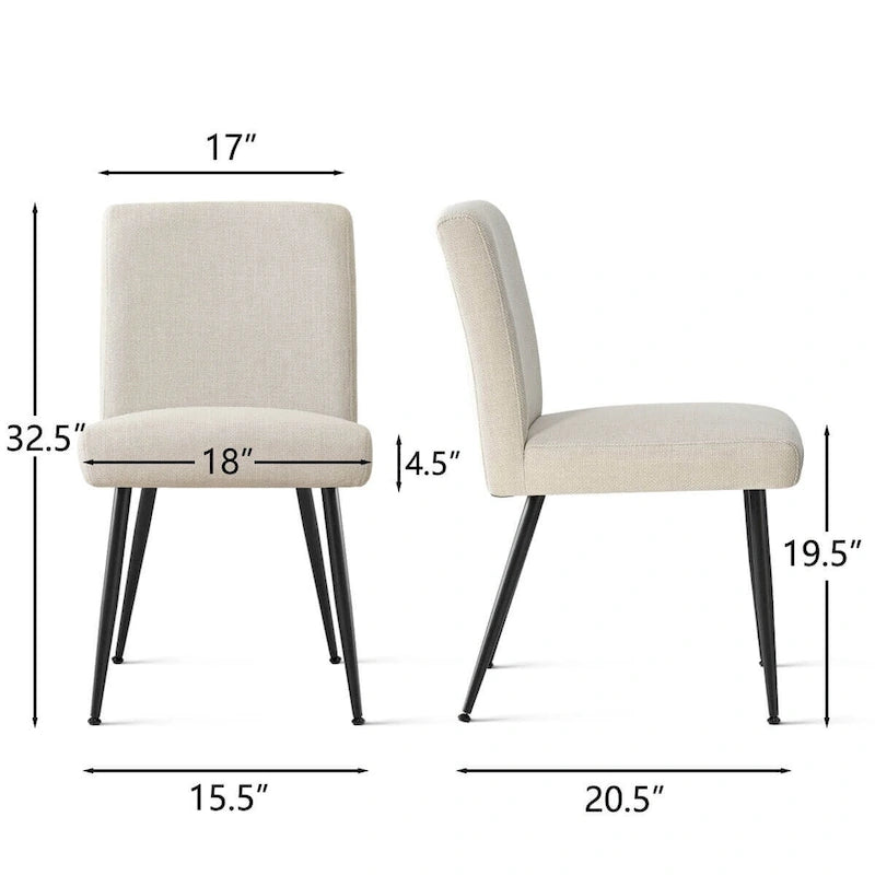 Chaises de salle à manger 4 personnes (Lot de 4)