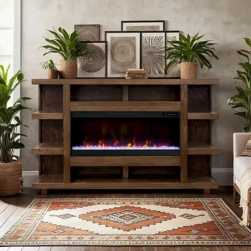 Manteau de cheminée Bridgevine Home Laurel Canyon de 72 po, assemblage minimal