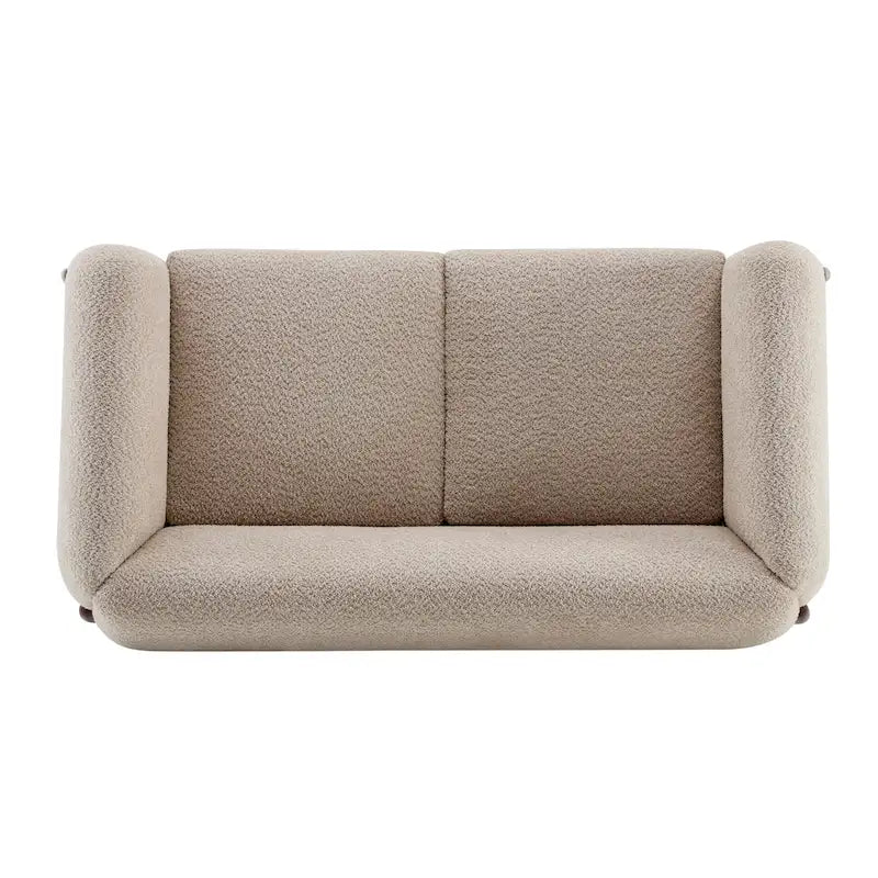 Causeuse en bouclé rembourrée Alma de Christopher Knight Home