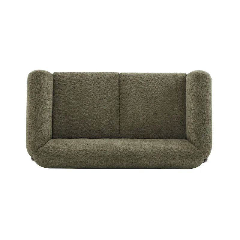 Causeuse en bouclé rembourrée Alma de Christopher Knight Home