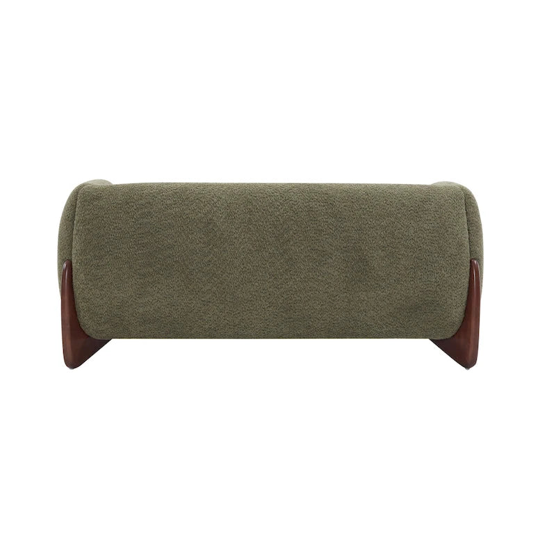 Causeuse en bouclé rembourrée Alma de Christopher Knight Home