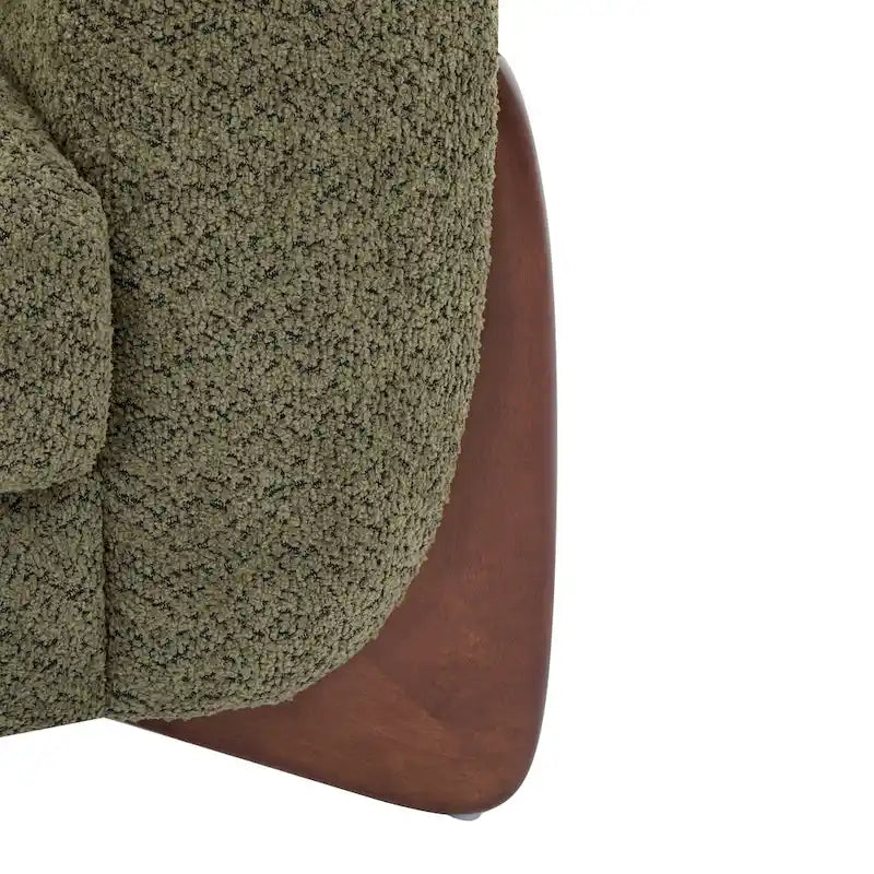 Causeuse en bouclé rembourrée Alma de Christopher Knight Home