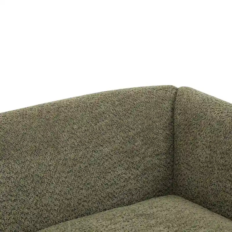 Causeuse en bouclé rembourrée Alma de Christopher Knight Home