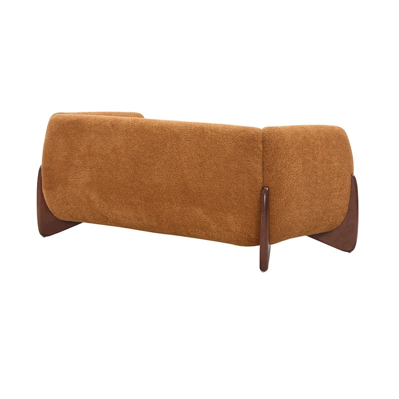 Causeuse en bouclé rembourrée Alma de Christopher Knight Home
