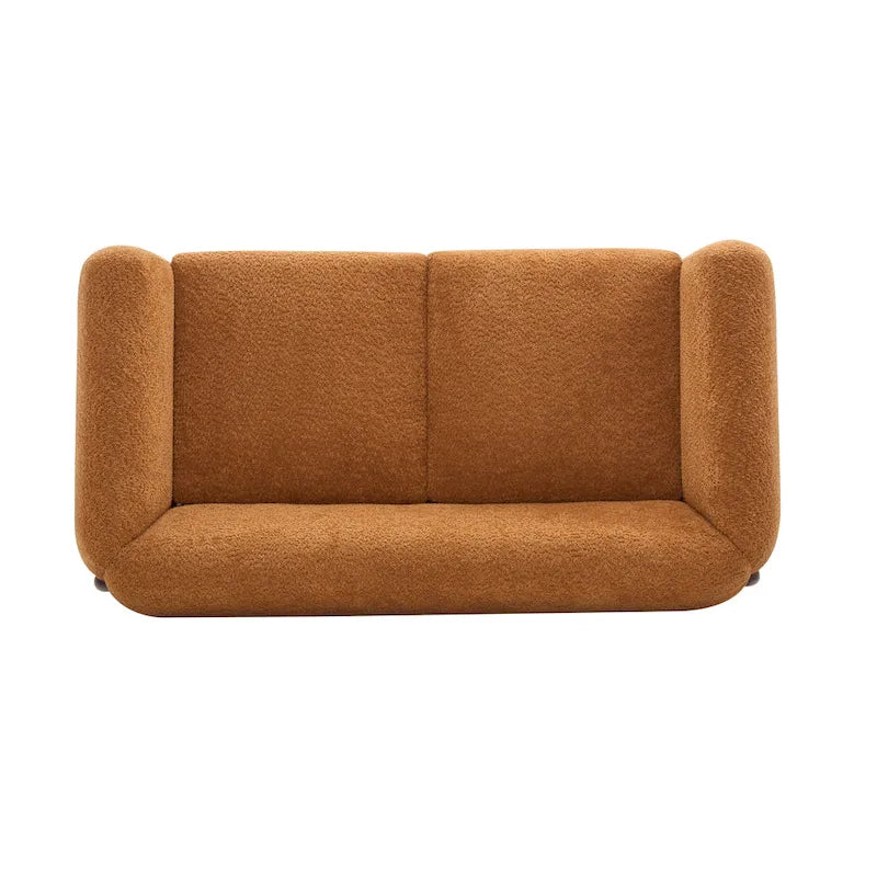 Causeuse en bouclé rembourrée Alma de Christopher Knight Home