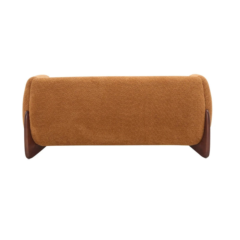 Causeuse en bouclé rembourrée Alma de Christopher Knight Home