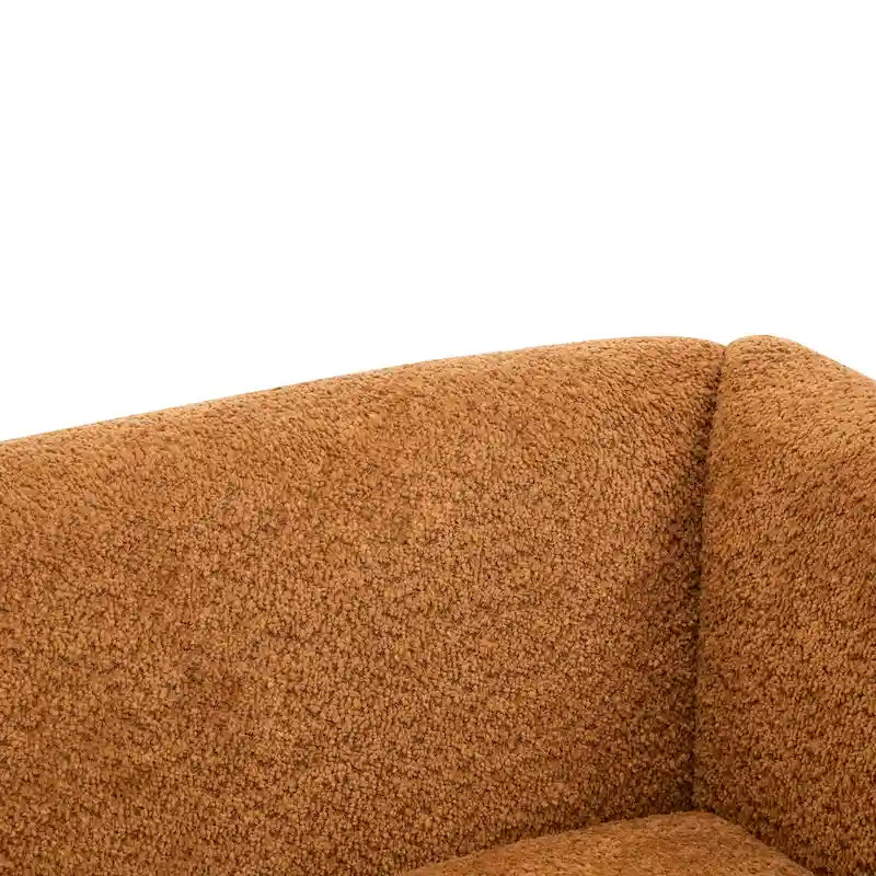 Causeuse en bouclé rembourrée Alma de Christopher Knight Home