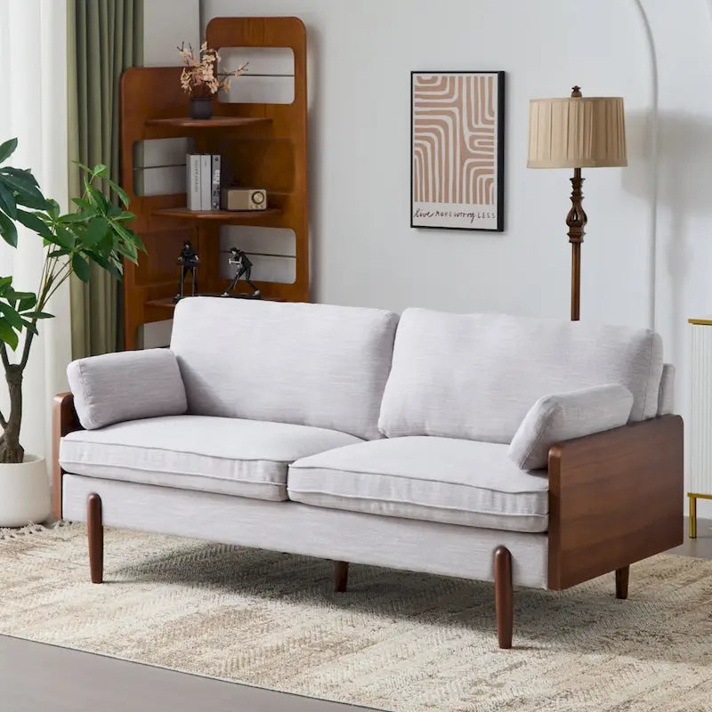 Canapé Jose Mid-Century Modern par Christopher Knight Home