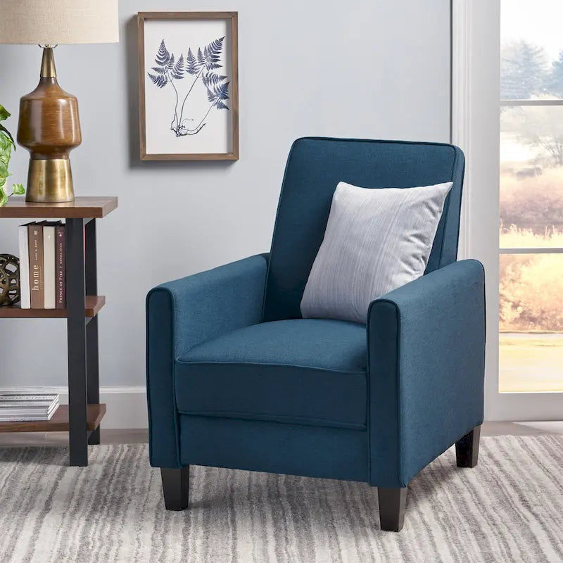Roomfitters Fabric Push Back Chair for Elegant Home Dcor