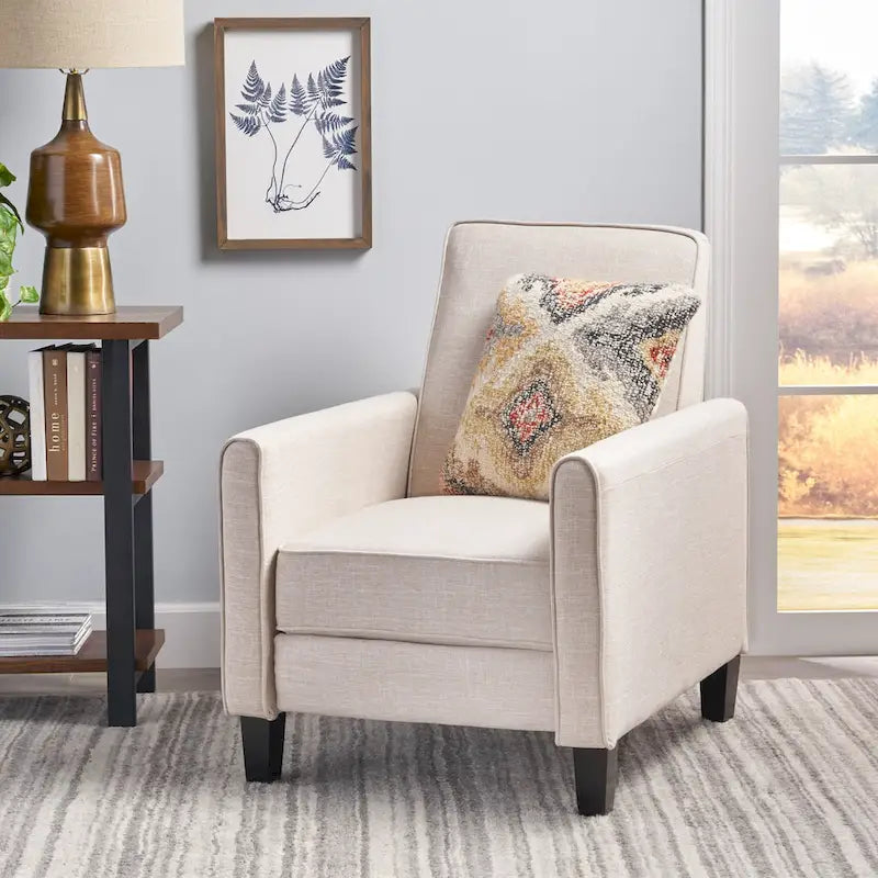 Chaise en tissu inclinable Roomfitters pour une décoration intérieure élégante