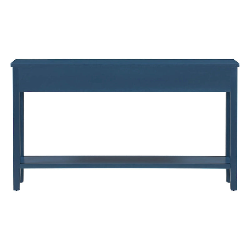 Console d'entrée de haute qualité avec 4 tiroirs spacieux et 1 étagère inférieure