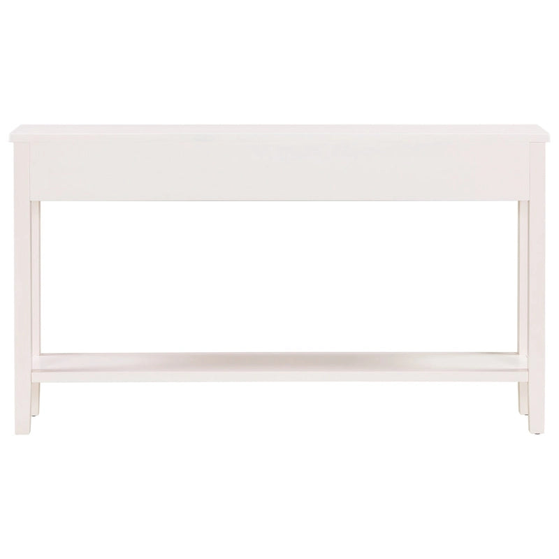 Console d'entrée de haute qualité avec 4 tiroirs spacieux et 1 étagère inférieure