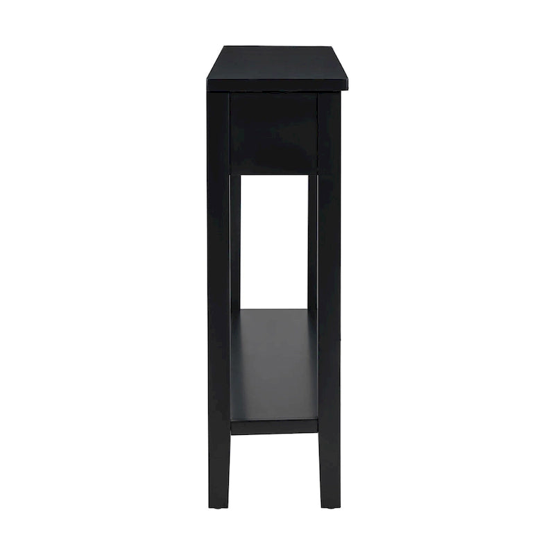 Console d'entrée de haute qualité avec 4 tiroirs spacieux et 1 étagère inférieure