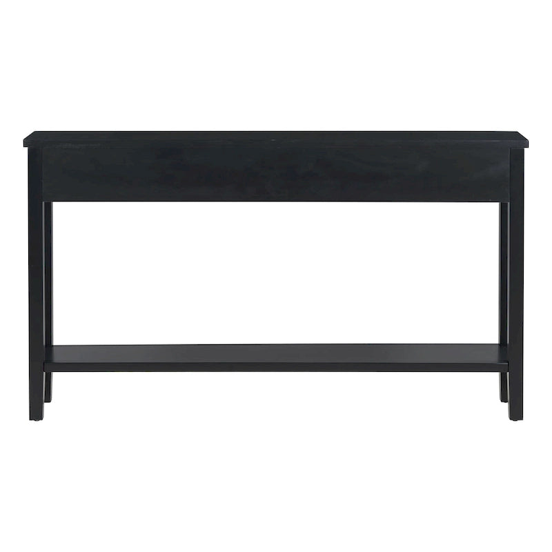Console d'entrée de haute qualité avec 4 tiroirs spacieux et 1 étagère inférieure