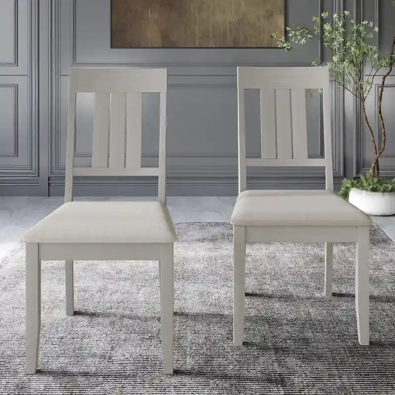 Ensemble de salle à manger classique 7 pièces en bois CraftPorch