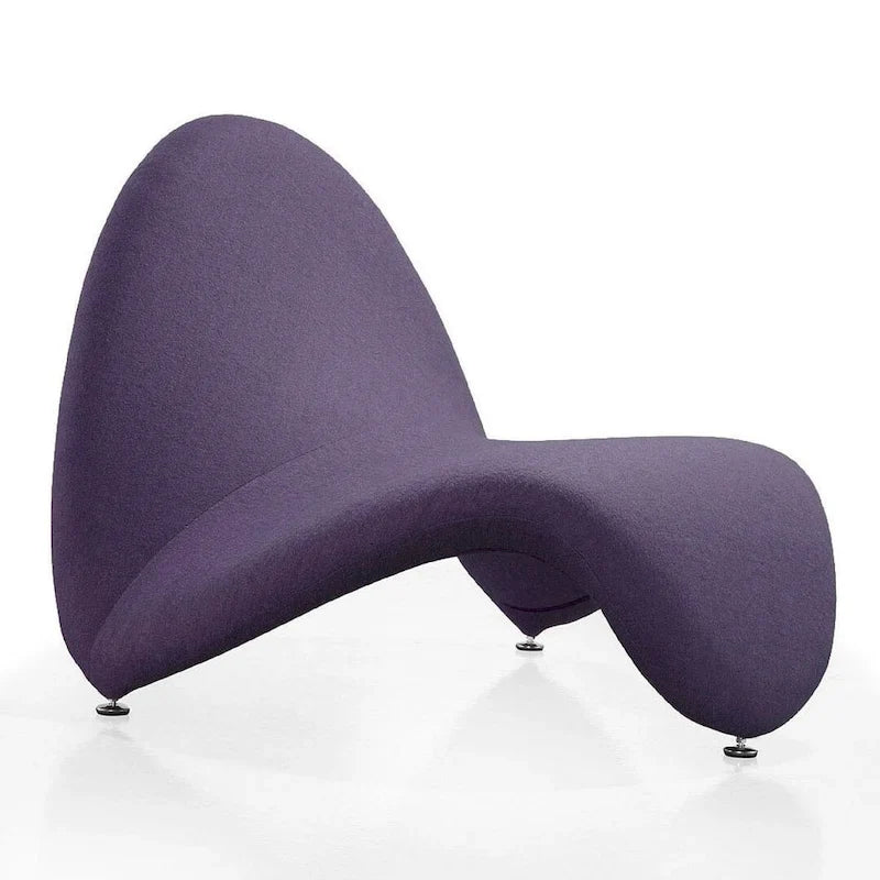 Fauteuil d'appoint en mélange de laine