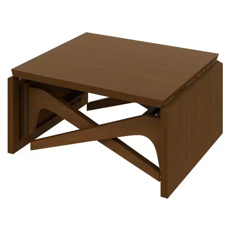 Table basse 2 en 1, table à manger extensible, table à hauteur réglable pour la maison et le bureau, peu encombrante - ModernLuxe