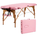 Table de Massage Portable 84L Réglable pour Soins du Visage, Tatouage, avec Housse de Transport