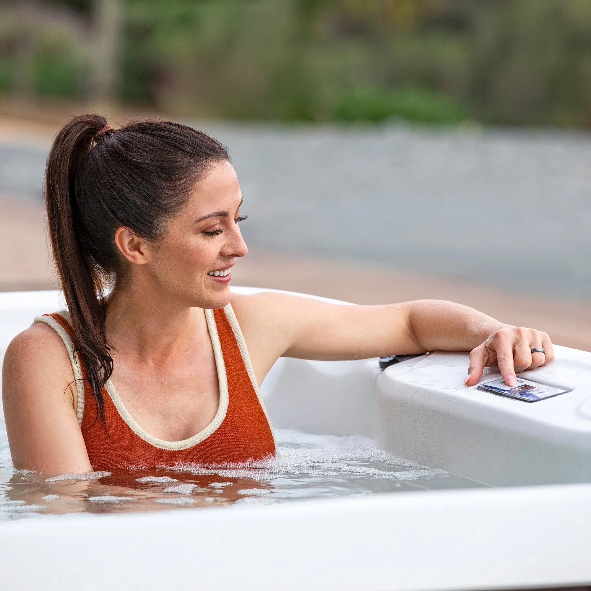 Spa Lifesmart LS600DX 7 personnes, 65 jets, 230 V avec Turbo Blaster à 14 buses