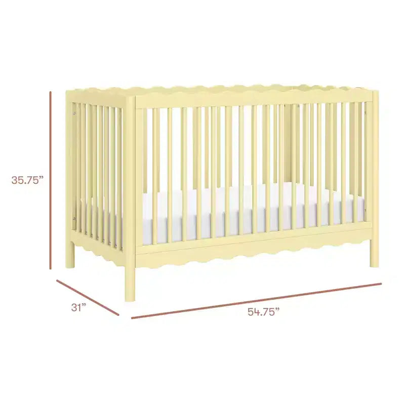 Lit de bébé convertible 4-en-1 Swell de Babyletto avec kit de conversion en lit de tout-petit