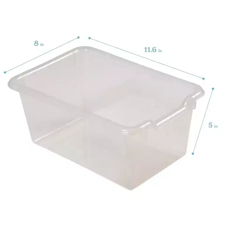 Meuble de rangement à roulettes Cubby avec 15 bacs à ouverture frontale, 3x4, Meuble pour enfants