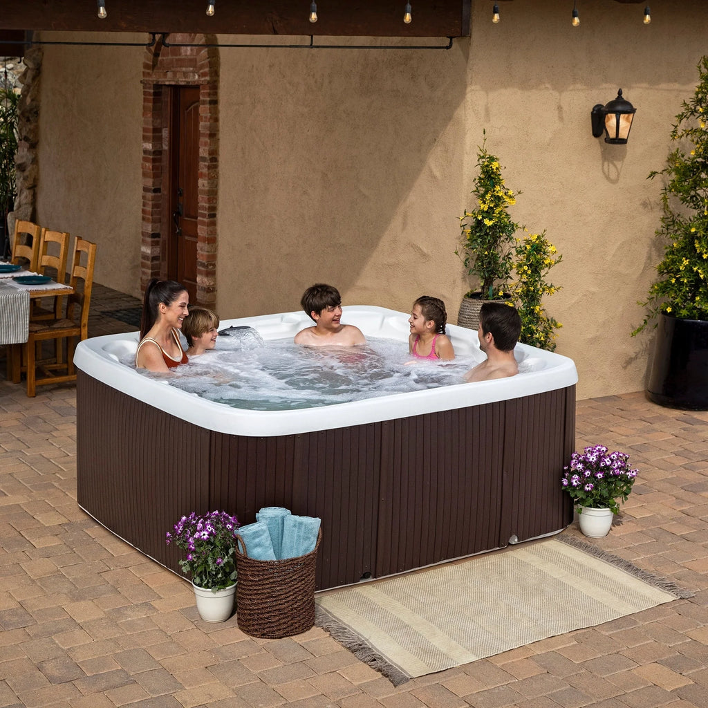 Spa Lifesmart LS600DX 7 personnes, 65 jets, 230 V avec Turbo Blaster à 14 buses
