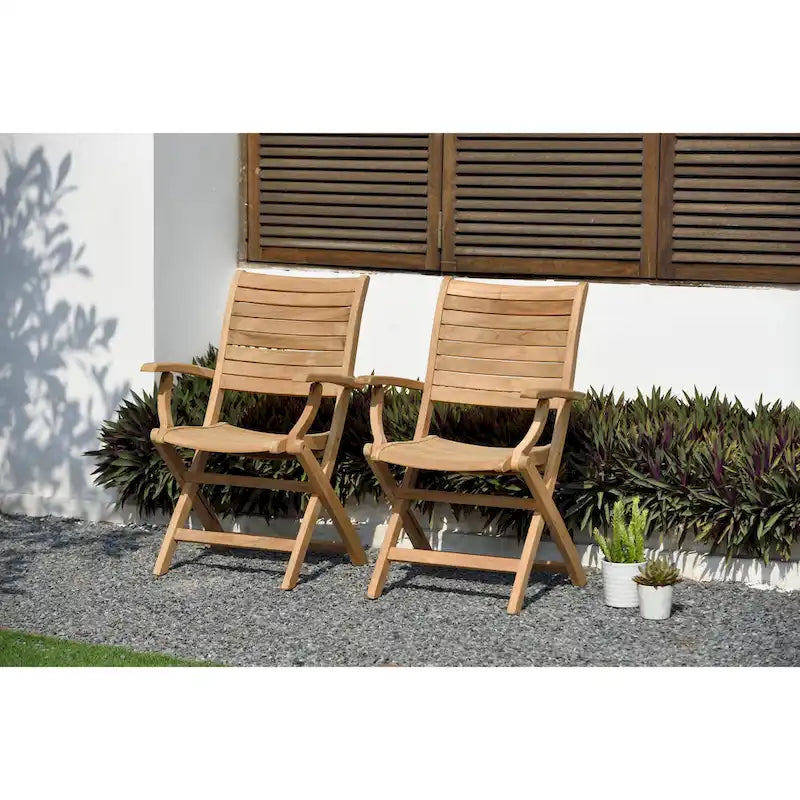 Ensemble de salle à manger extérieur extensible Amazonia Teak Sessa 13 pièces - 13 pièces