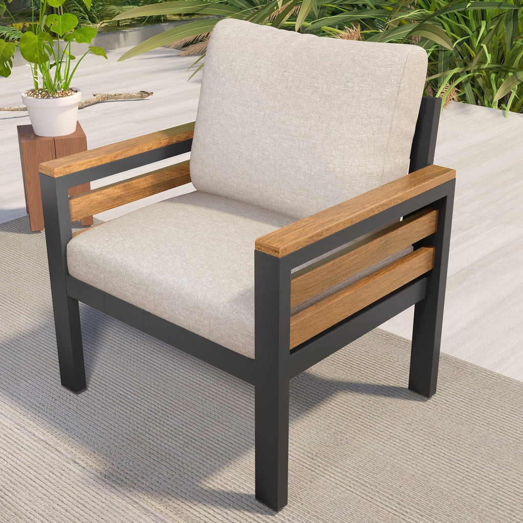 Ensemble de canapé de jardin 4 pièces