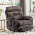 Fauteuil inclinable électrique releveur de massage chauffant