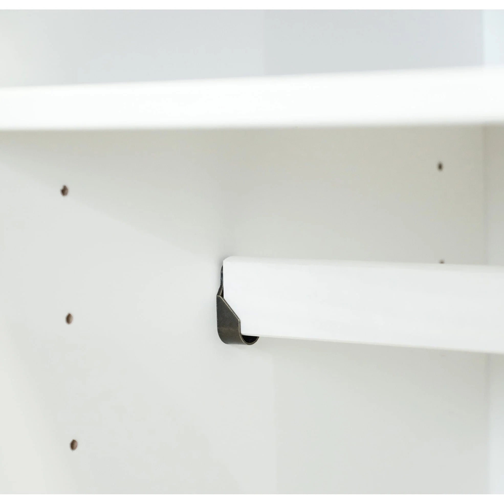 Palace Imports Armoire Cosmo 3 portes 100 % bois massif avec portes en bois massif ou portes miroir