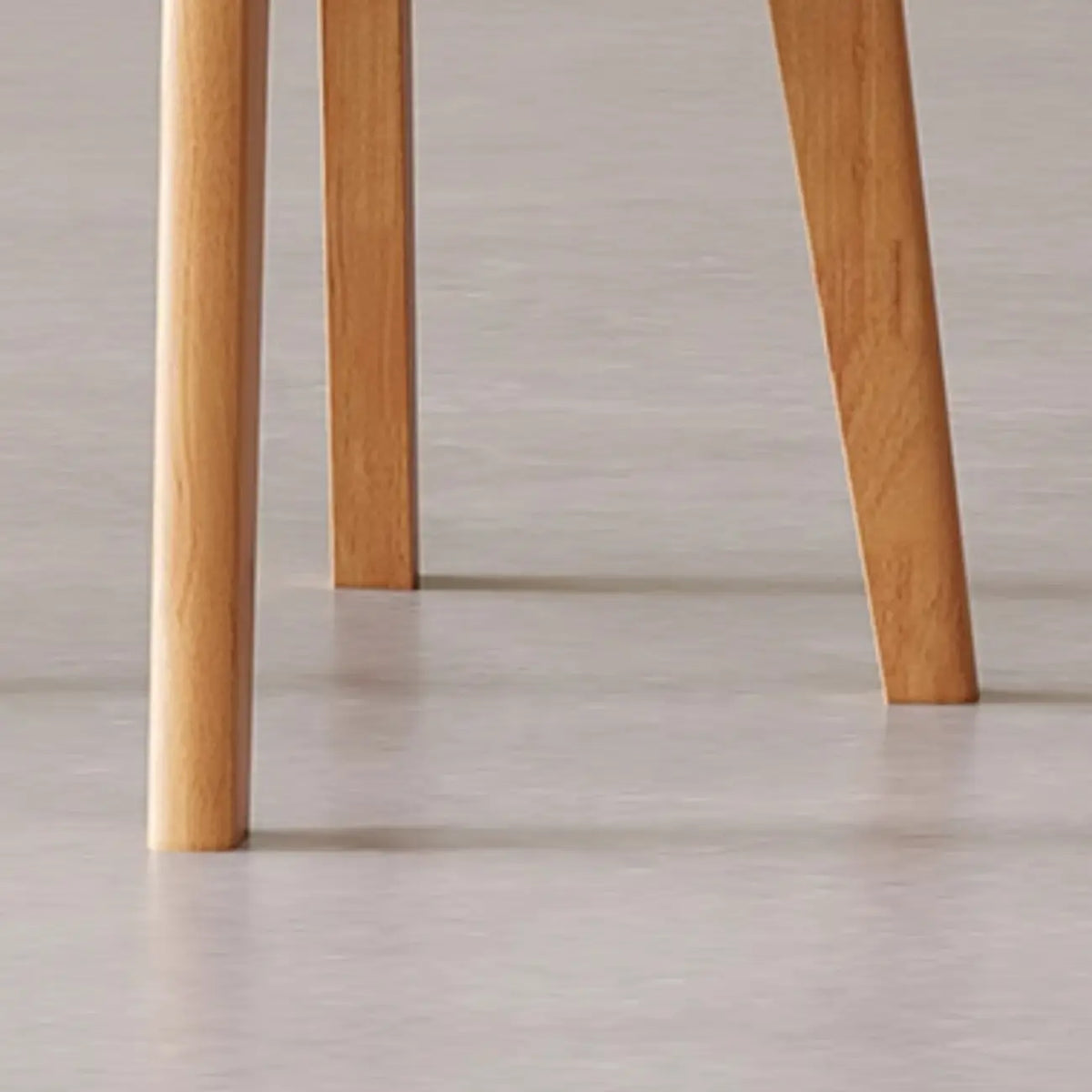 Chaise de salle à manger sans accoudoirs moderne en similicuir à dossier haut